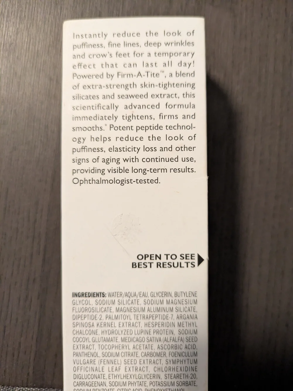 Peter Thomas Roth Instant FirmX Eye Tightener - Includes Brush